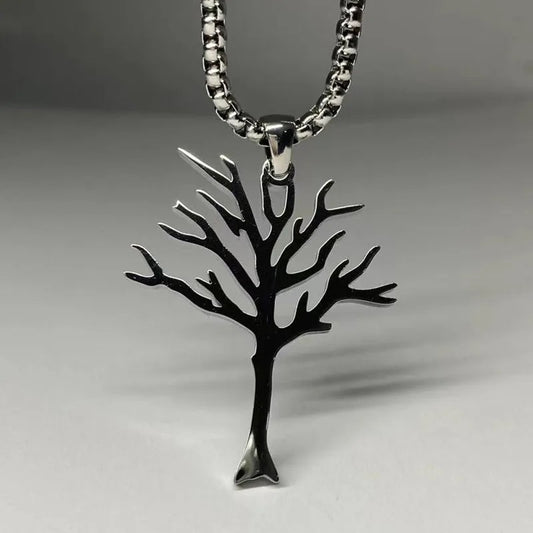 Personalized High-grade Stainless Steel Lucky Tree Necklace